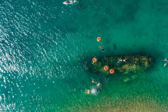 Blue Lagoon, Nečujam & Šolta Cruise with lunch & unlimited Drinks from Split with Gray Line Croatia
